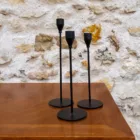 Bougeoir fin noir