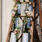 Escabeau vintage bois