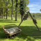 Arche triangulaire en bois