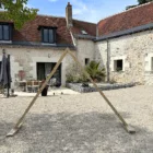 Arche en bois triangulaire pliable