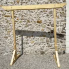 Arche rectangulaire en bois clair