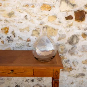 Dame jeanne en verre transparent