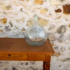 Dame Jeanne transparente aux reflets bleutés