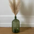 Dame Jeanne cylindrique verte kaki
