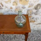 Dame Jeanne effet martelé bleue clair