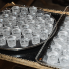 Desserte façon bar à shooters