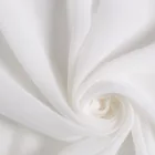 Drapé mousseline blanche