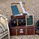 Lot de valises vintage