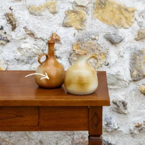 Soliflore grès ocre foncé