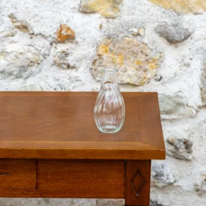 Soliflore tulipe verre transparent