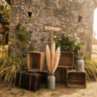 Valise vintage marron