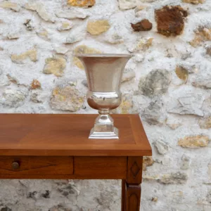 Vase Medicis acier