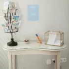 Console haricot blanche