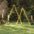 Arche triangulaire double