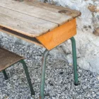 Bureau d'écolier vintage