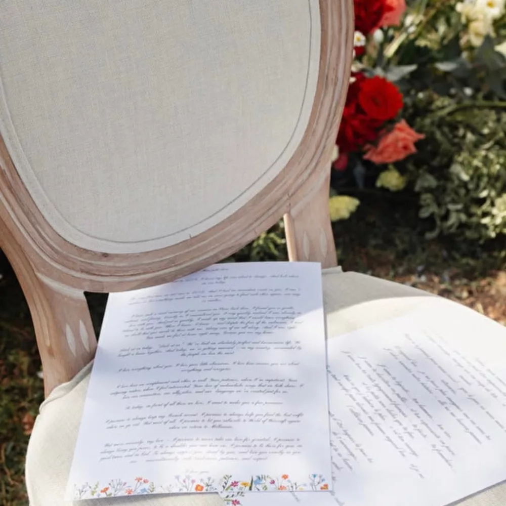 Chaise médaillon lin écru