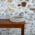 Plateau en macramé