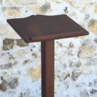 Pupitre en bois noyer