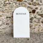 Backdrop arche bienvenue