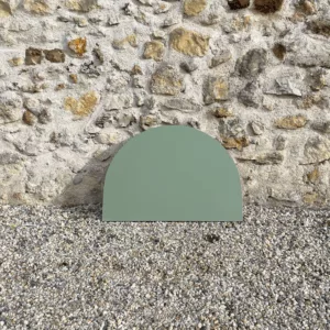 Backdrop demi-cercle kaki