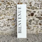 Backdrop rectangulaire bienvenue