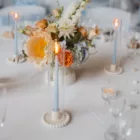 Bougeoirs en verre tube