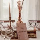 Bouteille ambré vintage