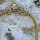 Cadre décoratif arche baroque or