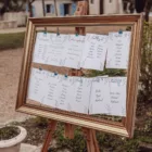 Cadre vintage cordelettes jute