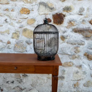 Cage décorative noire