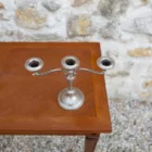 Chandelier laiton argent