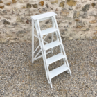 Escabeau blanc