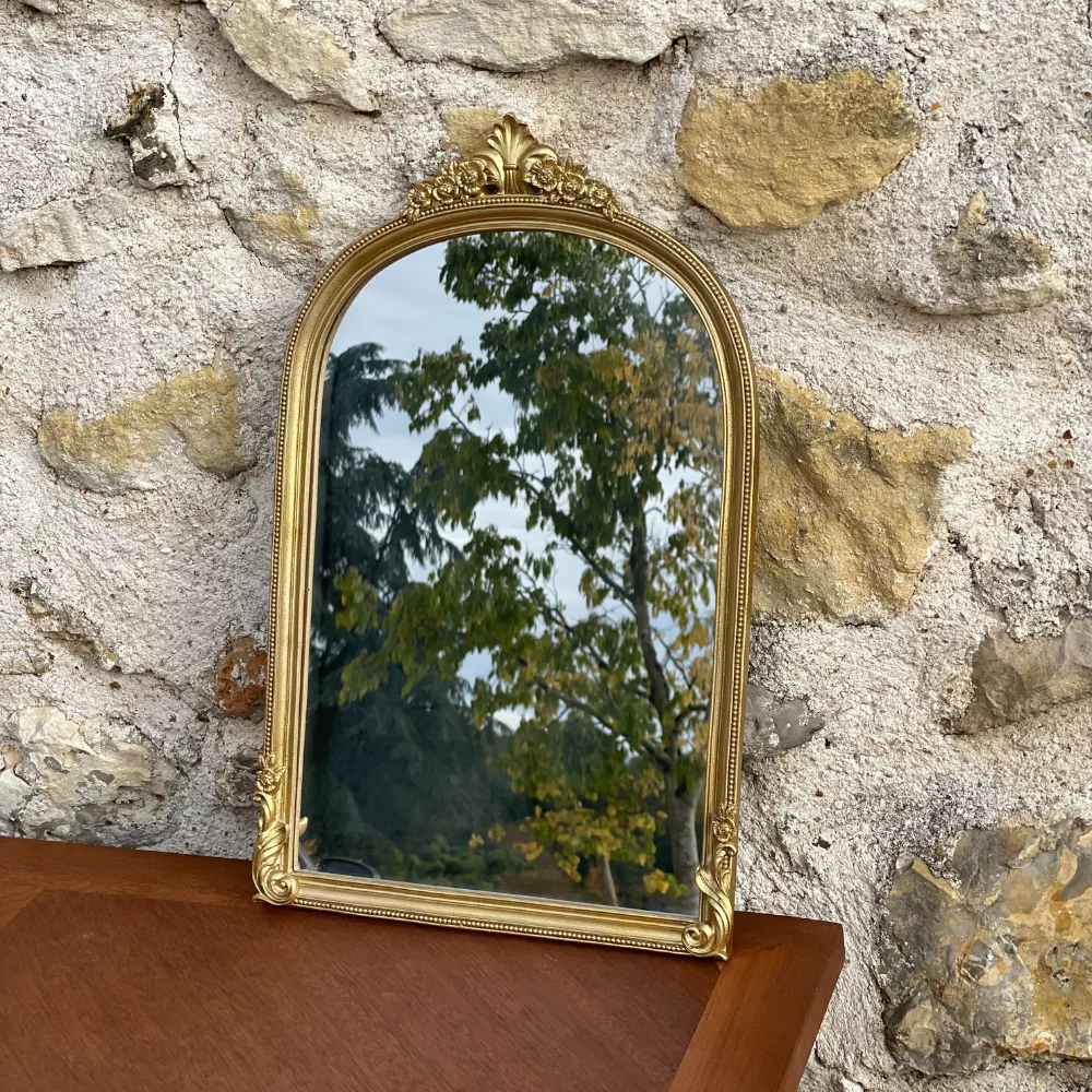 Miroir MILEO 2 baroque or