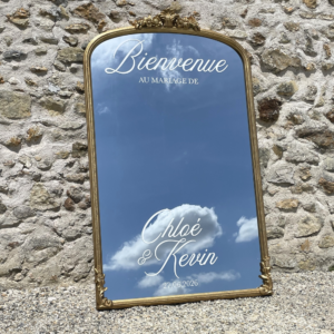 Miroir de bienvenue XXL