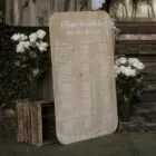 Panneau rectangulaire bois