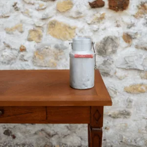 Pot à lait vintage en zinc S