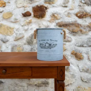 Pot alu cylindrique la ferme au village