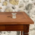 Bougeoir chic en verre transparent