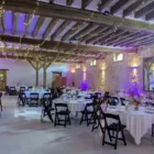 Ciel étoilé guirlande LED blanc chaud transparente
