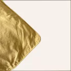 Coussin carré jaune moutarde 42x42