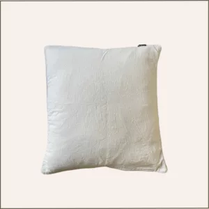 Grand coussin beige clair 60x60