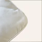 Grand coussin carré arrondi blanc ivoire 54x54