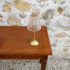 Lampe de table dorée