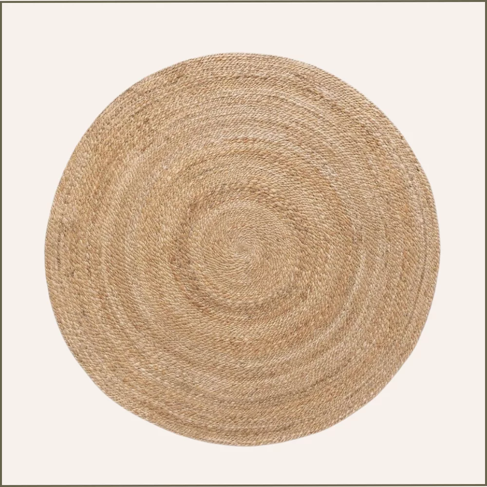 Tapis rond jute Tapis rond jute