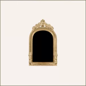 Cadre arche baroque or