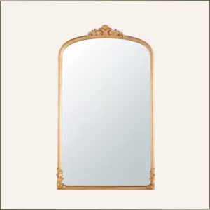 Miroir baroque arche or XL