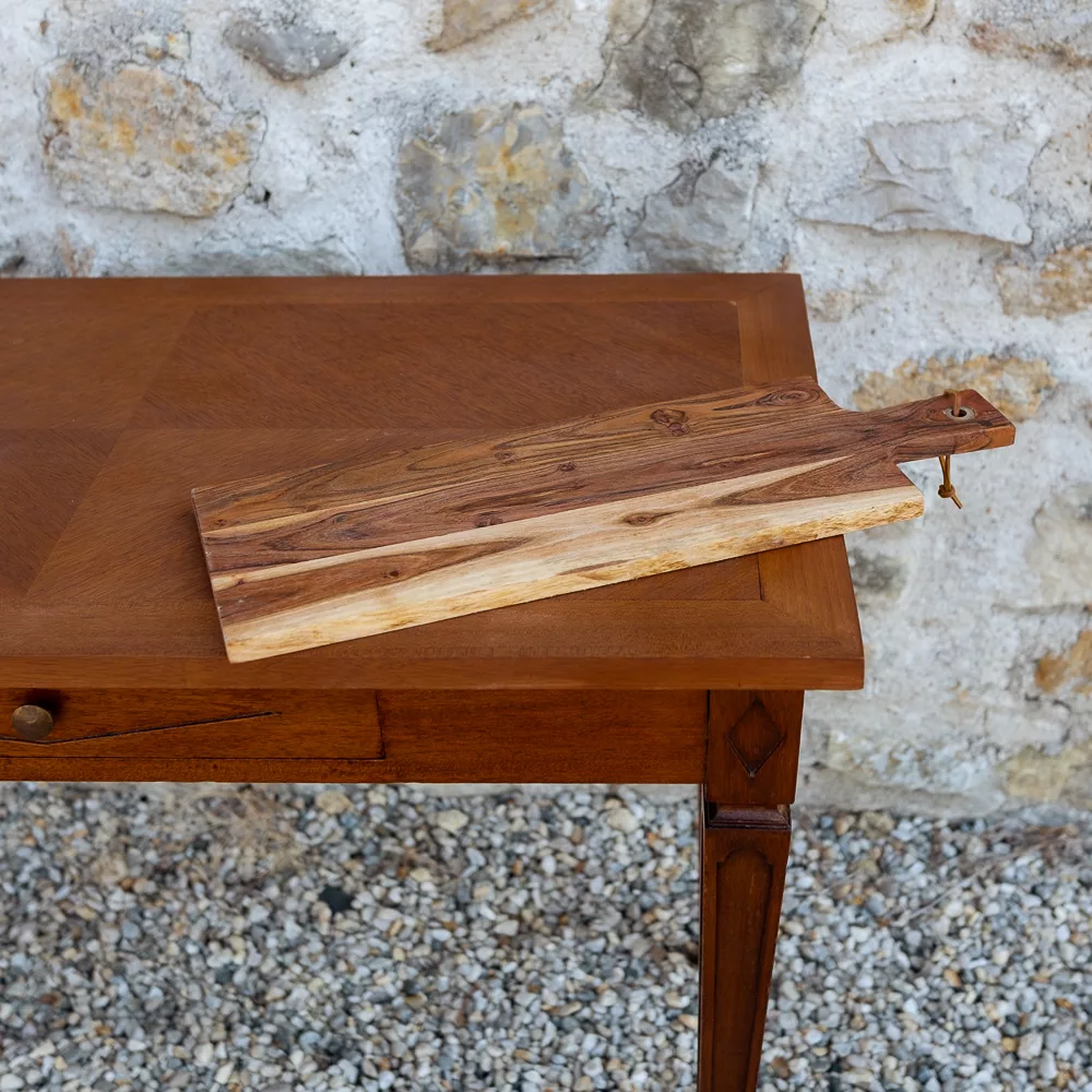 Planche de présentation bois