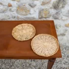 Plateau en osier fin