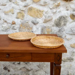 Plateau en osier épais