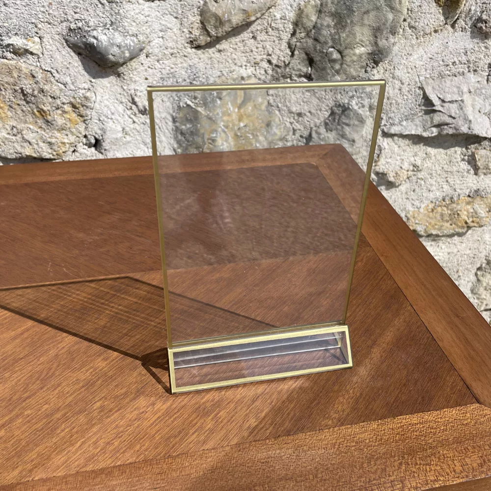 Porte-papeterie plexi